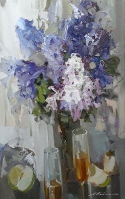 Lilac sketch. Kovalenko Lina
