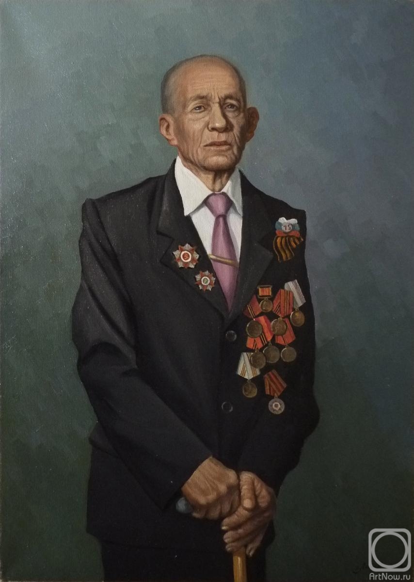 Litvinenko Gennadiy. Veteran of the second world war Didenko I. A