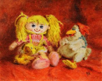 Doll Lisa and friends. Lomanova Irina