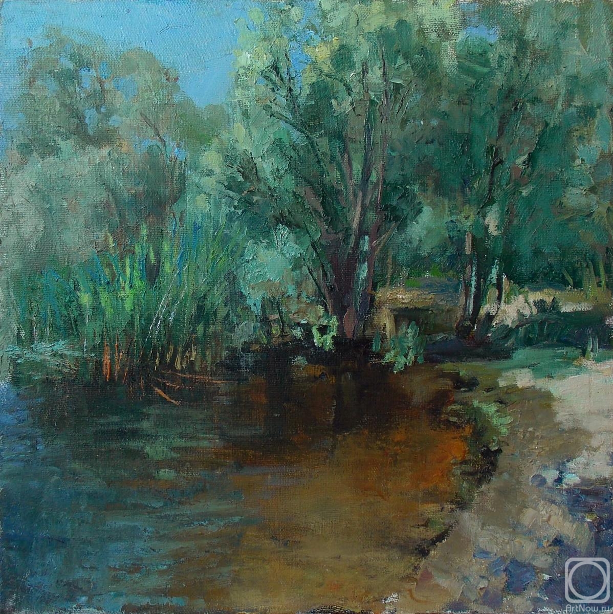 Homutova Alisa. Backwater of the Volga