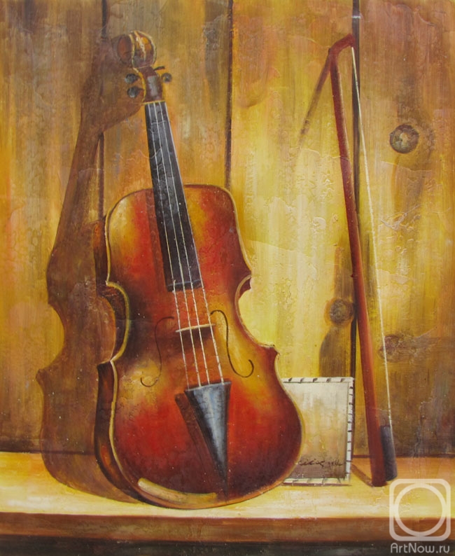 Osipov Maksim. Old violin
