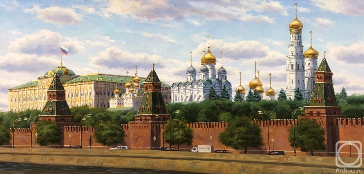Dobrynin Ilya. View of the Kremlin