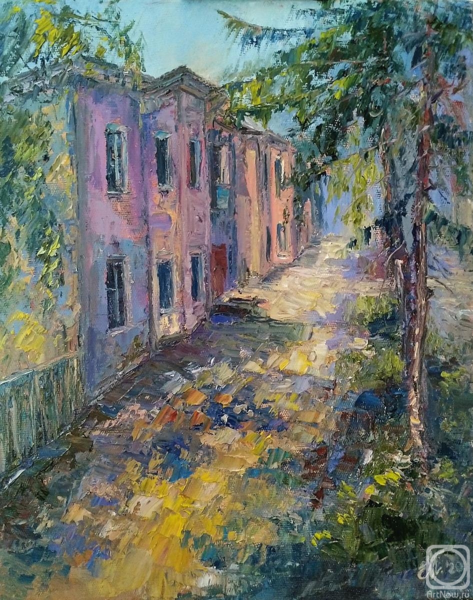 Polyudova Evgeniya. Street in Sima