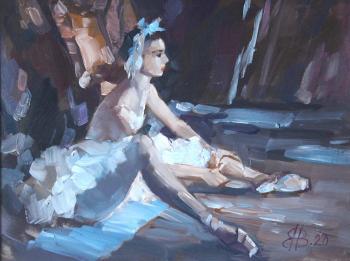 Ballerina in Blue. Vyrvich Valentin