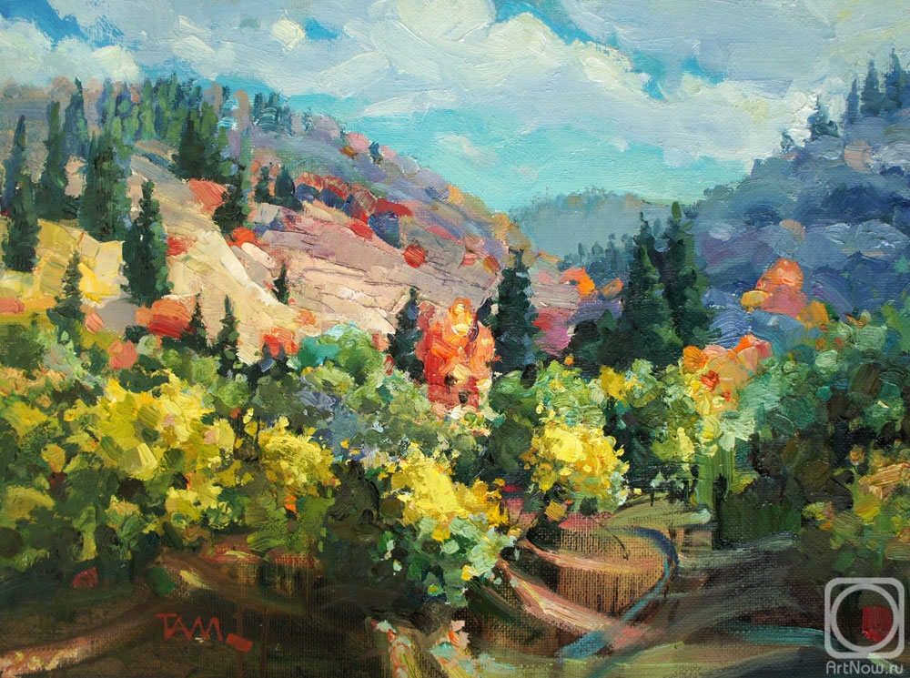 Myasnikova Tatyana. Mountain colors