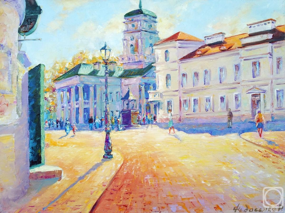 Fedosenko Roman. Minsk, Freedom Square, city of the sun