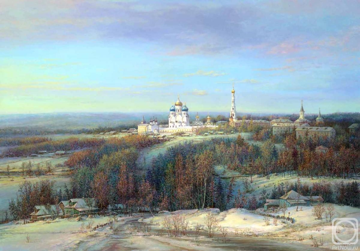 Panin Sergey. Nikolo-Ugreshsky monastery. November in Moscow