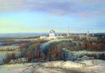 Nikolo-Ugreshsky monastery. November in Moscow. Panin Sergey