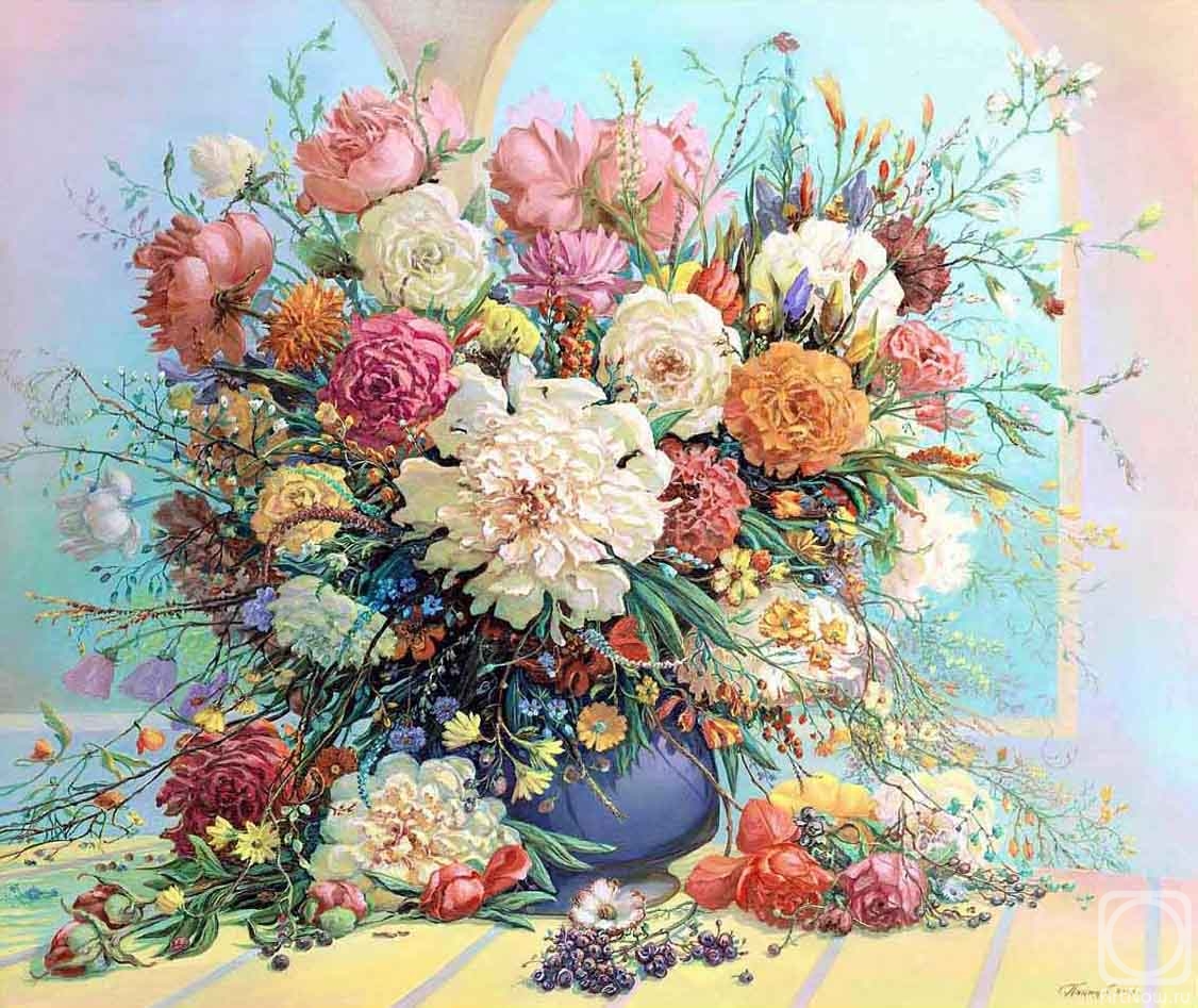 Panin Sergey. Floral romance
