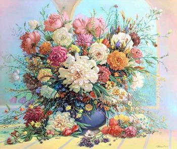 Floral romance. Panin Sergey