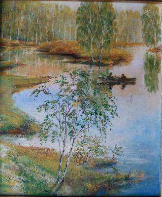 Autumn fishing. Bykov Oleg