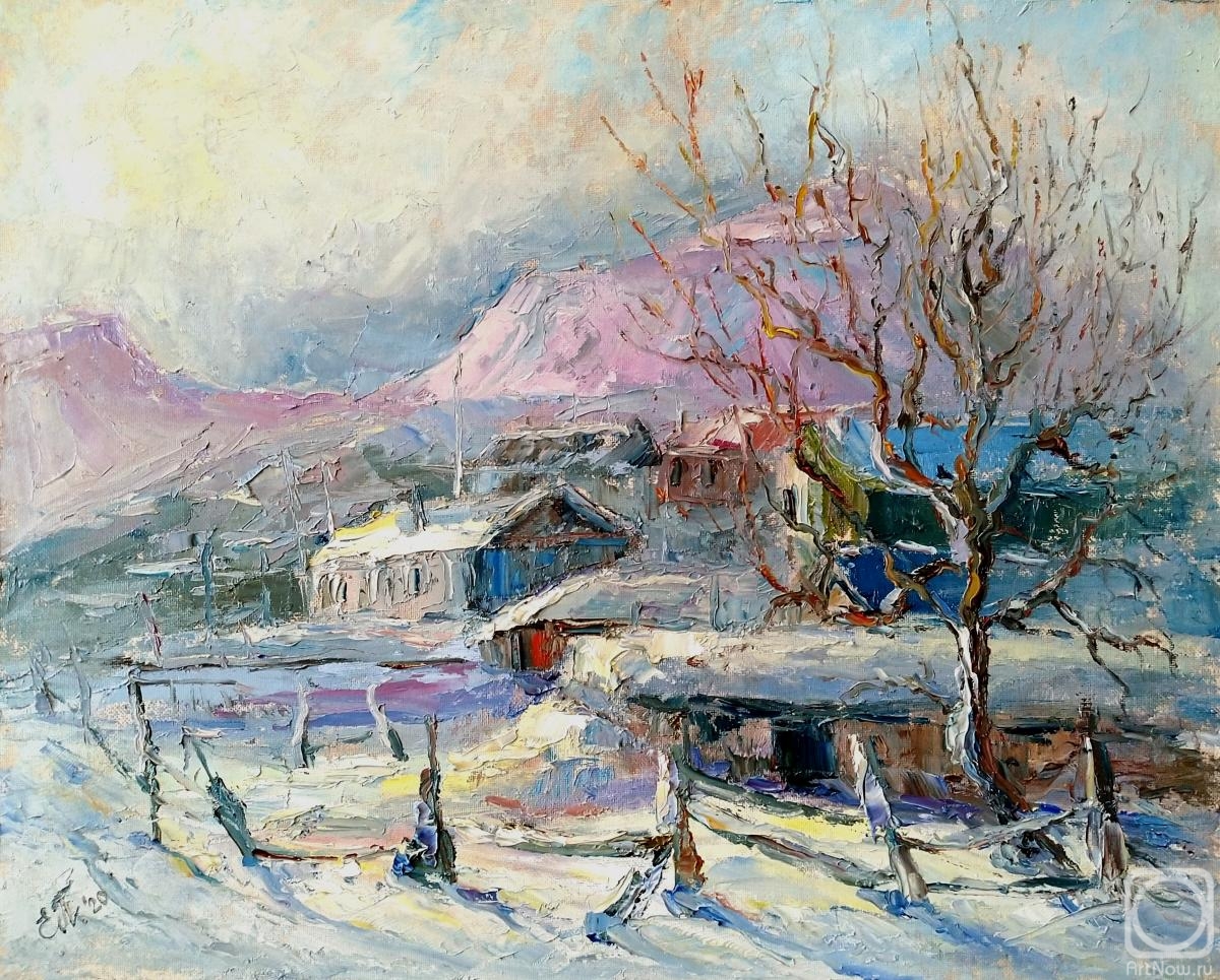 Polyudova Evgeniya. Winter sun