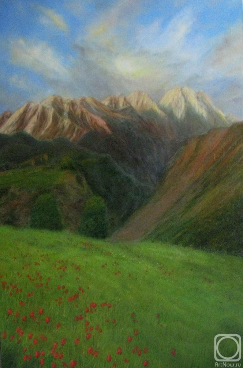 Fomina Lyudmila. Aksu-Zhabagly canyon