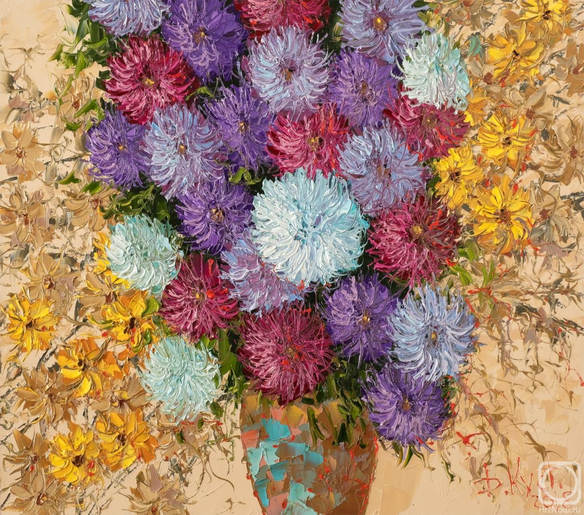 Kustanovich Dmitry. Autumn bouquet