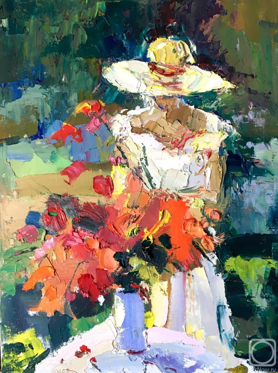 Gavlina Mariya. Bouquet in the garden