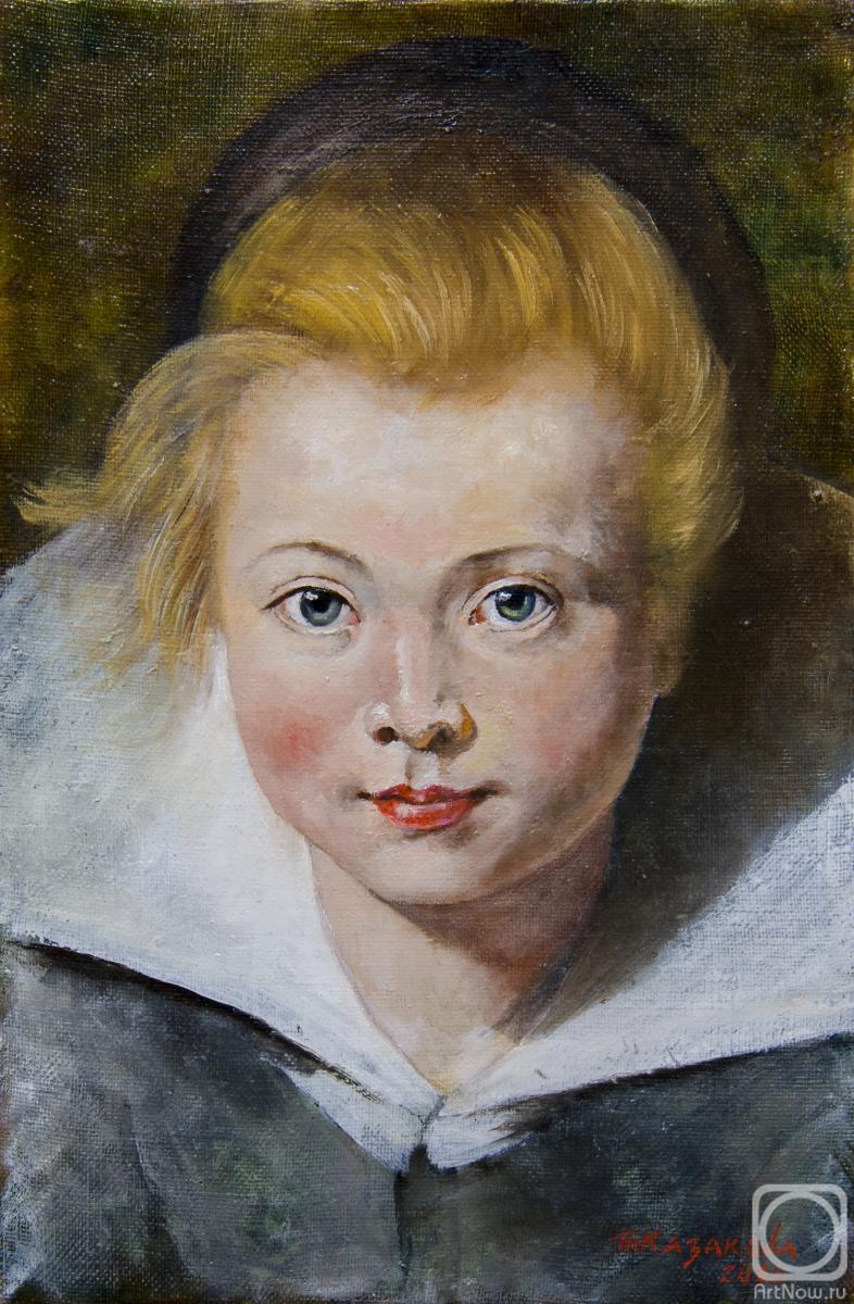 Kazakova Tatyana. Portrait of Clara Serena R