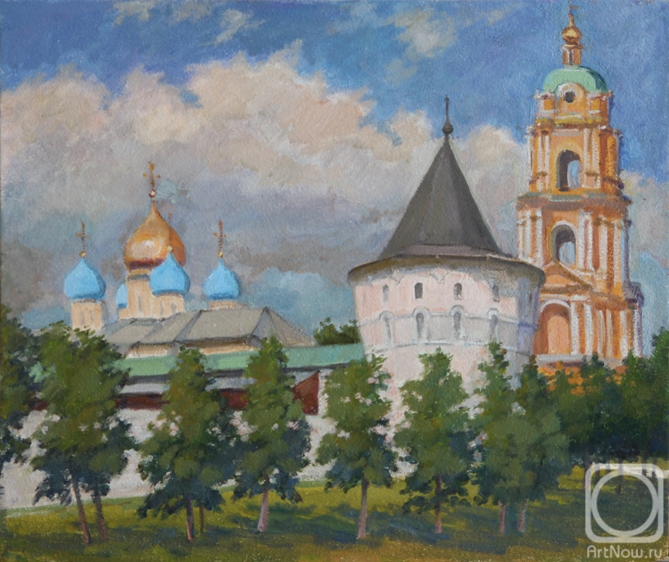 Shumakova Elena. Novospassky Monastery in Moscow