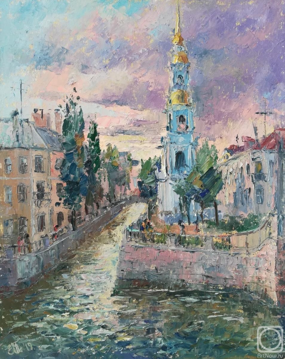 Polyudova Evgeniya. Bell Tower of the St. Nicholas Epiphany Naval Cathedral