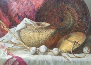 Still Life with Garlic (A Harvest Season). Ryzhenko Vladimir
