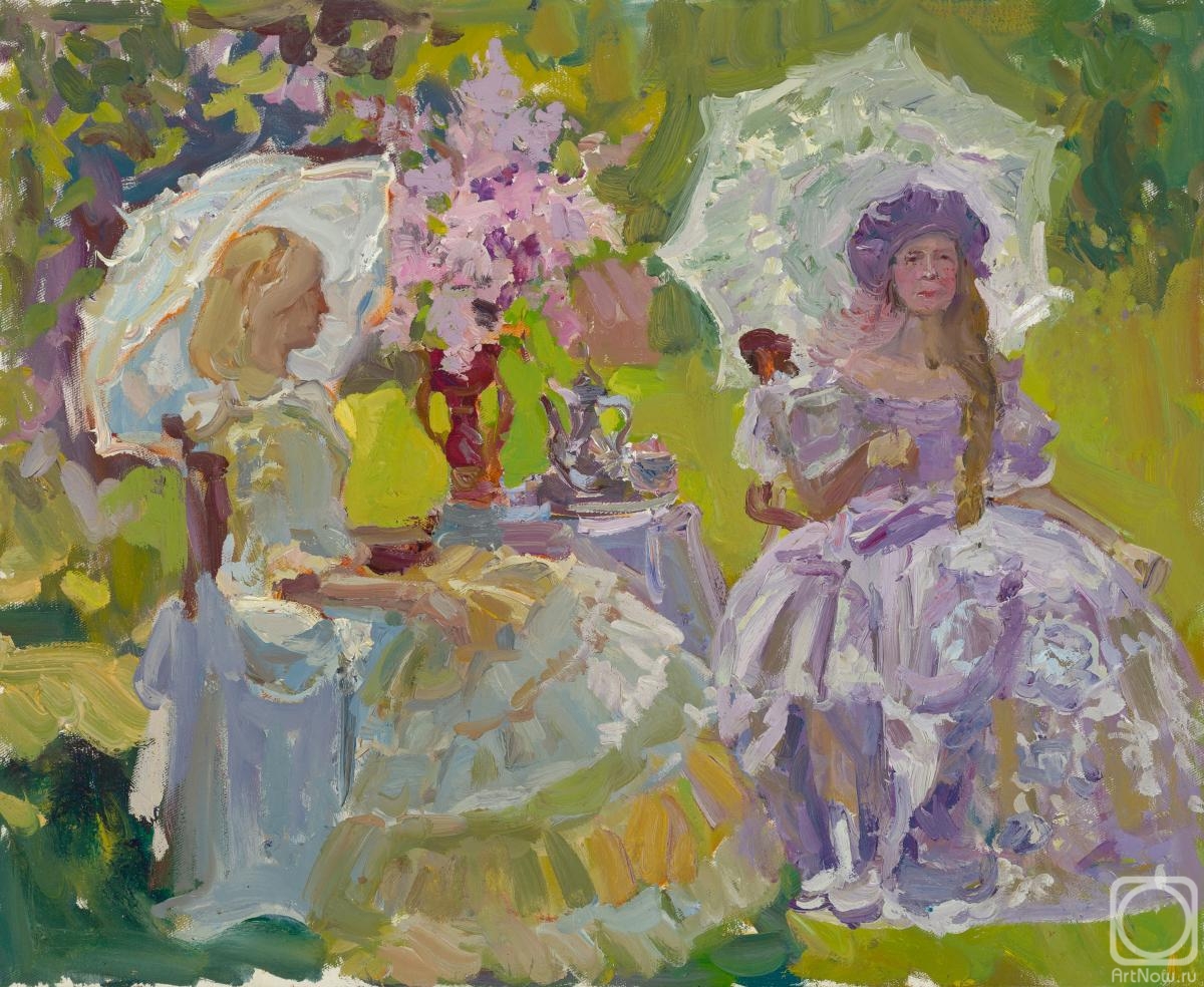 Blinkova Anzhela. Summer tea party