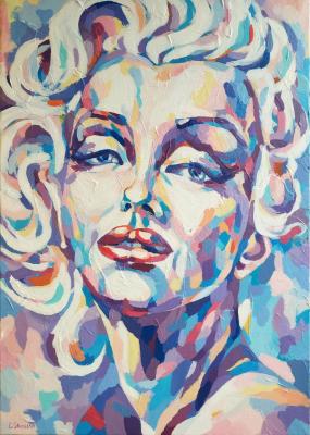 Incomprehensible Marilyn (Celebrities Portrait). Shmitko Liudmila