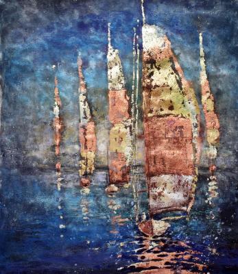 Sea sails (Paint Famous Artists). Tata Tatiana