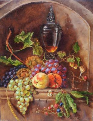 Dutch still life (Wine In A Decanter). Lapteva Olga