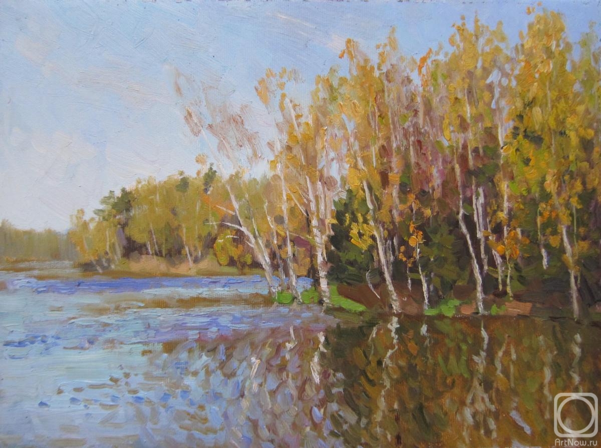 Chertov Sergey. Autumn on a Forest lake (etude)