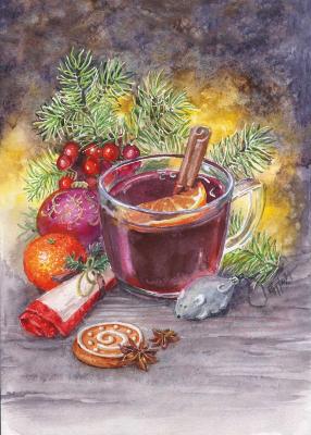 Mulled wine (Christmas Mood). Sukhova Natalya