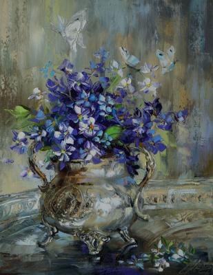 Bouquet of violets. Kravchenko Oksana
