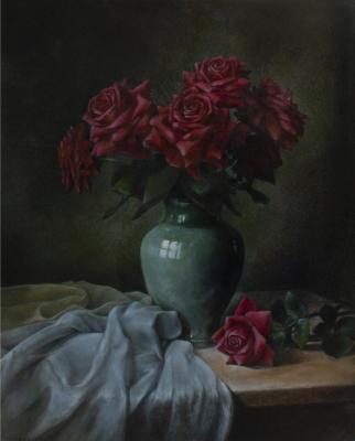 Velvet roses. Filchenkova Elena