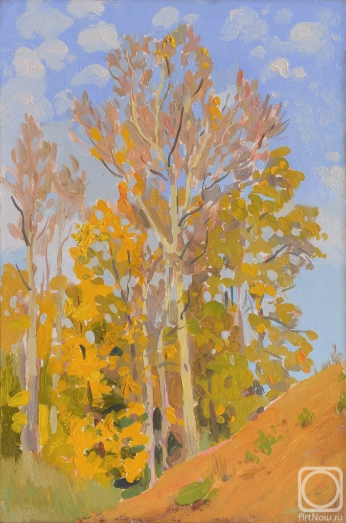 Svyatchenkov Anton. Golden landscape