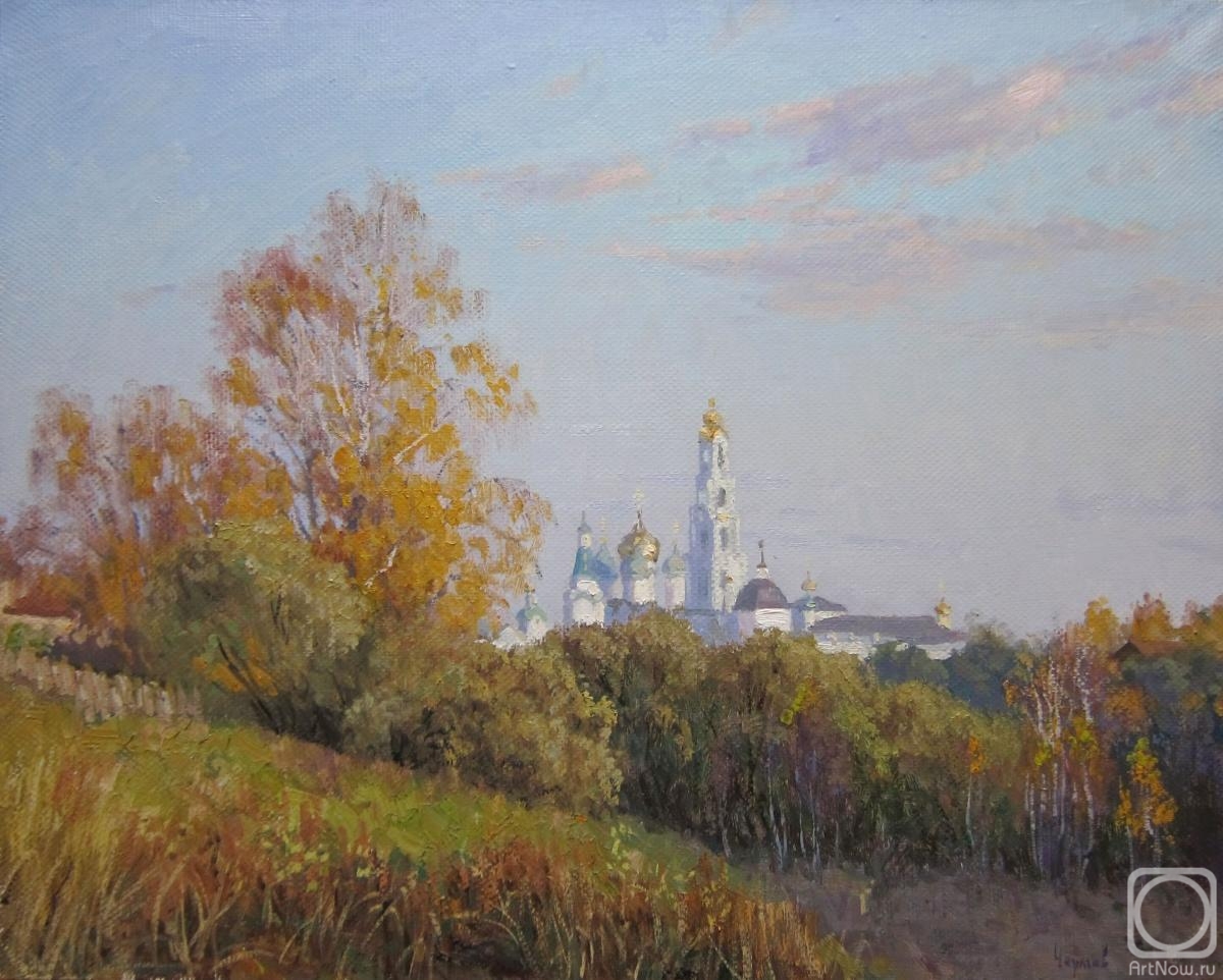 Chertov Sergey. Autumn evening. Lavra