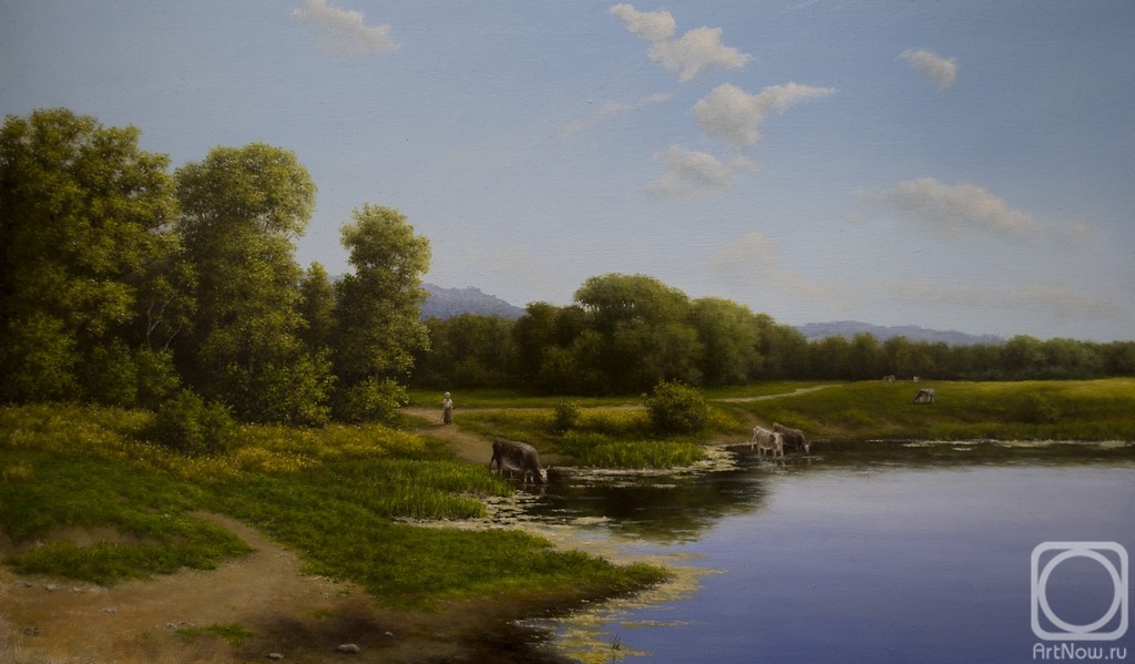 Borisov Sergey. By the river