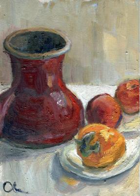 Still Life with Persimmon