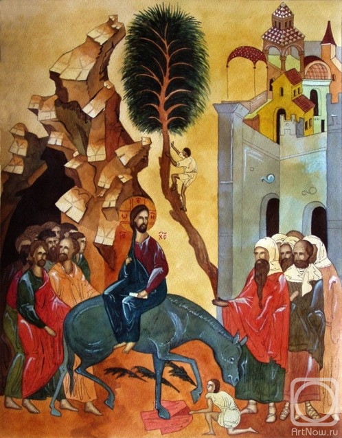 Kofanov Alexey. The Lord's Entrance to Jerusalem