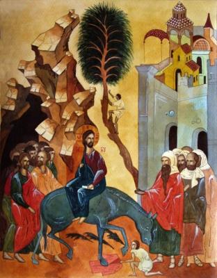 The Lord's Entrance to Jerusalem. Kofanov Alexey