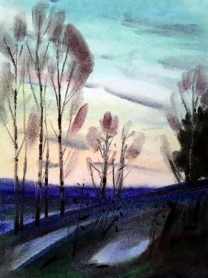 Картина «Ноябрь. Ясное утро»