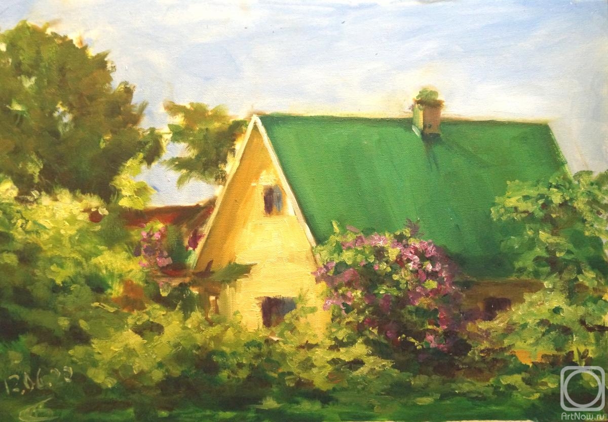 Basistov Sergey. In June 2020 at the dacha