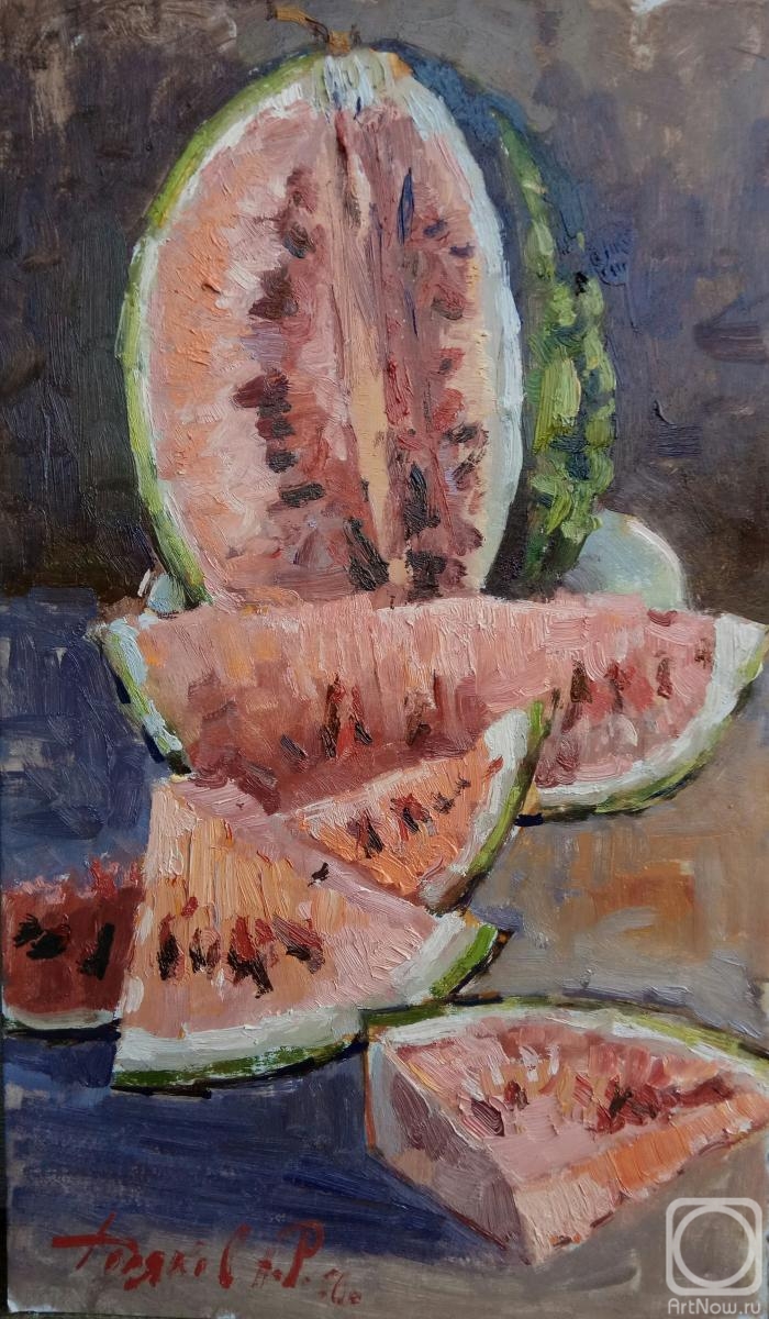 Polyakov Arkady. Watermelon flotilla