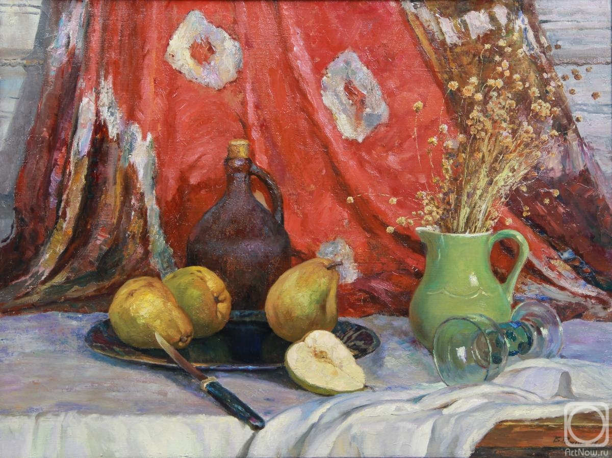 Ryzhenko Vladimir. Still Life with Pears