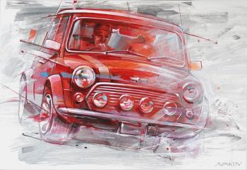 Mini cooper (Car Artwork). Avakov Ilya