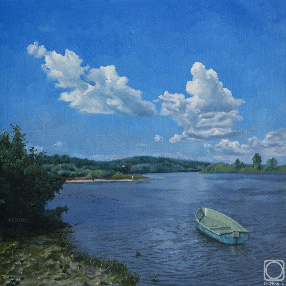 Soloviev Leonid. Oka river near Tarusa