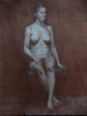 The Nude figure (Academism). Homutova Alisa