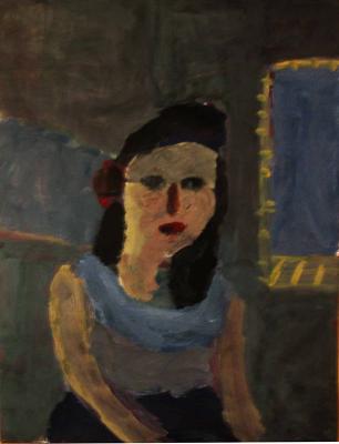 Jelnov Nikolay . Portrait of a girl