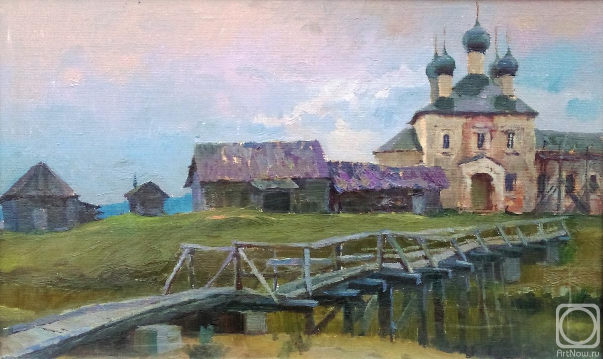 Ryzhenko Vladimir. Vershinino village. Temple