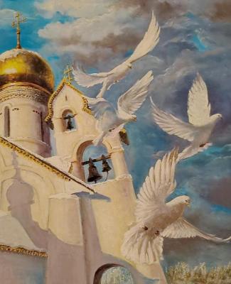 Pigeons. Evseev Valery