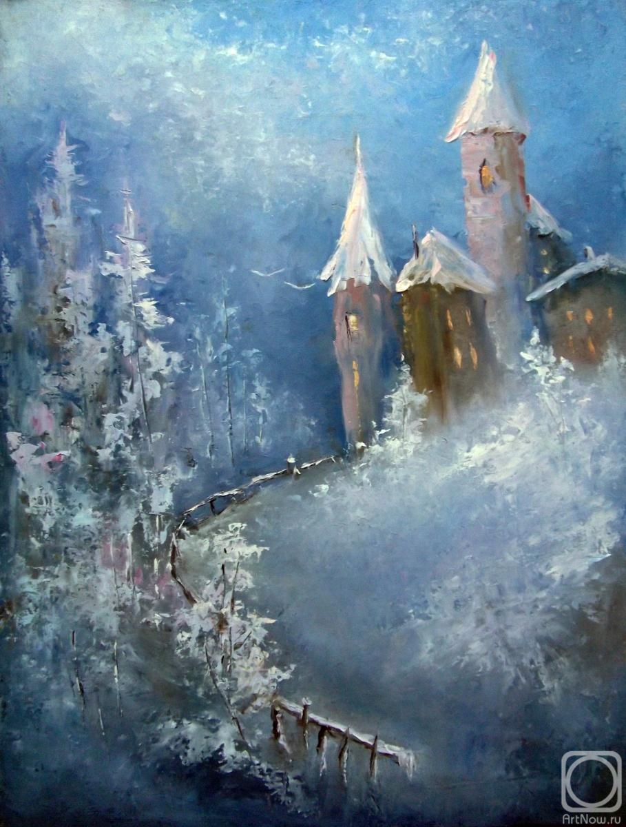 Yudina Elena. Winter in Old town
