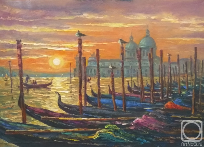 Dyomin Pavel. At the end of the day. Venice