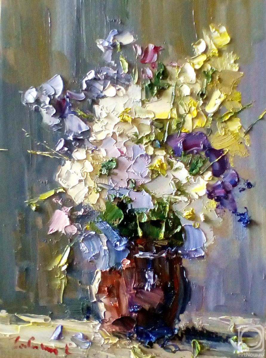 Gavlin Evgeniy. Still life with flowers